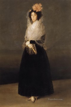 Francisco Goya Painting - Portrait of the Countess of Carpio Francisco de Goya